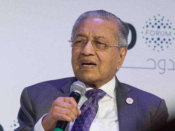 Tun Dr Mahathir Mohamad - Foto Bernama