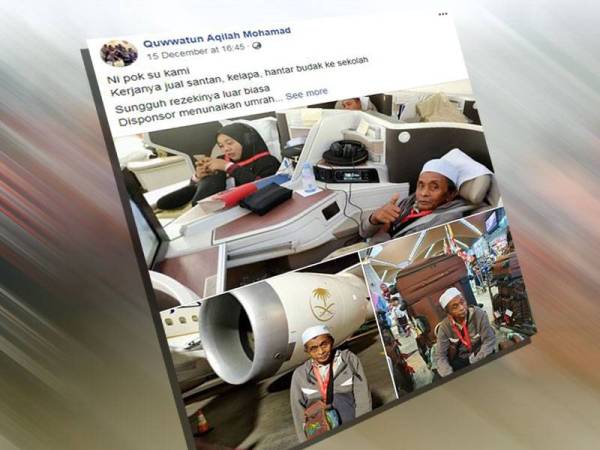 Status Facebook Quwwatun Aqilah Mohamad menarik perhatian netizen.