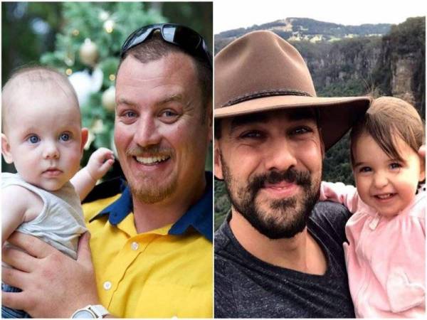 Keaton (kiri) dan O'Dwyer terkorban ketika memadamkan kebakaran di Sydney kelmarin. - Foto AFP