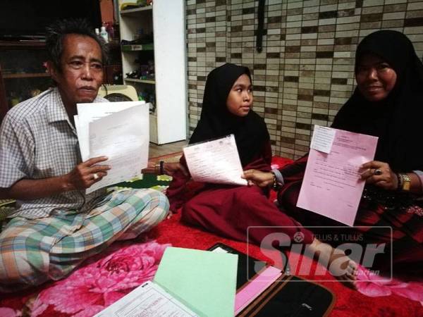 Intan dipelihara Bunyamin dan isteri sejak sembilan tahun lalu.