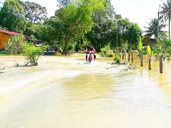 Sejak pembinaan benteng, air banjir hanya mengambil masa satu hari untuk penuh di kawasan kampung di sepanjang Sungai Golok.