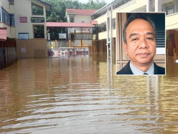 Keadaan air termenung di sekitar kawasan SK Temai, Pekan selepas berlakunya hujan lebat secara berterusan selama beberapa hari di daerah ini minggu lalu.- Foto: FB lensa Pekan
Gambar kecil: Mohd Razali