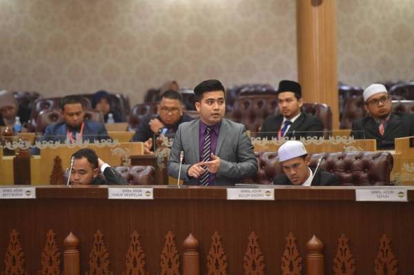 Antara ADUN Belia yang terlibat dalam sidang DUN Belia Terengganu. - Foto: UPDI