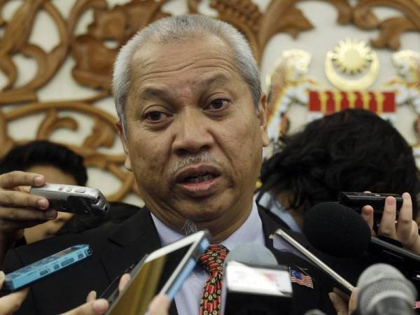 Tan Sri Annuar Musa - FOTO SHARIFUDIN ABDUL RAHIM