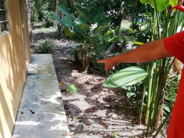 Lokasi Mohd Yusoff ditemui.