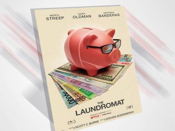 Poster filem The Laundromat.