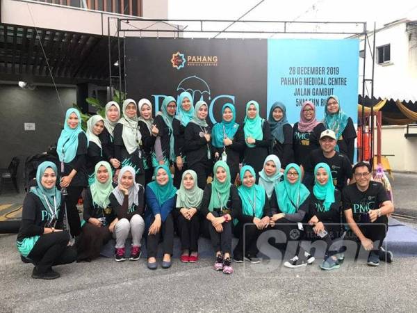 Peserta dilepaskan seawal jam 7.30 pagi.