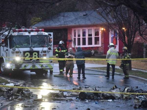 Juruterbang Maut Pesawat Ringan Terhempas Di Maryland
