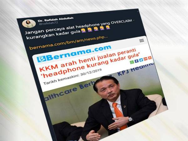 Ciapan Twitter Dr Rafidah Abdullah