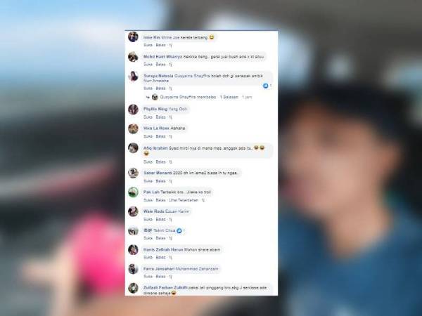 Antara reaksi netizen yang terhibur dengan gambar tersebut.