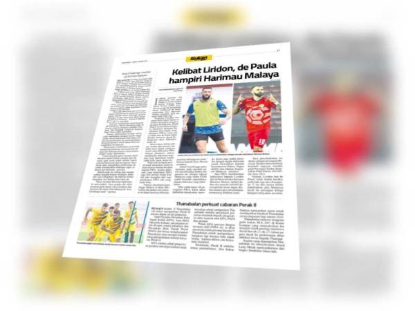 Laporan Sinar Harian semalam.