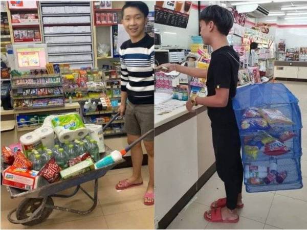 Penduduk di Thailand menggunakan apa sahaja untuk menggantikan beg plastik setelah dilarang kerajaan pada Januari ini.