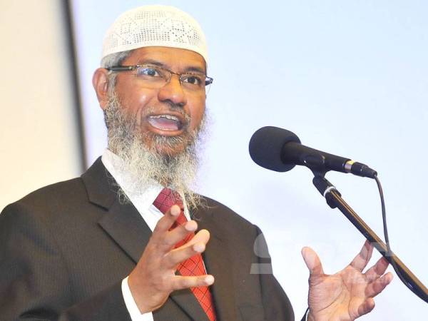 Dr Zakir Naik. - Foto Rosli Talib