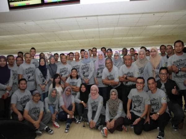 Sebahagian pengamal media Perak yang hadir pada program ramah mesra SPRM bersama Media Perak malam ini.