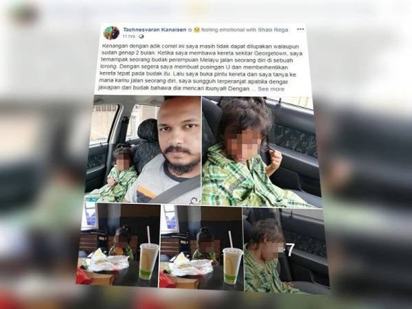 Facebook Tachnesvaran tular di laman sosial.