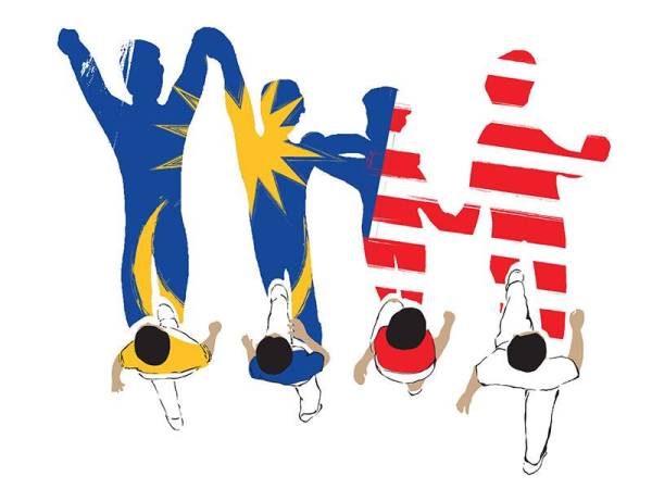 Kepelbagaian Gambar Rakyat Malaysia Berbilang Kaum