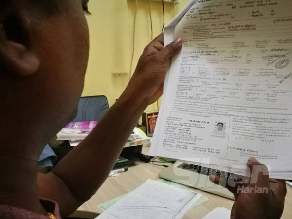 Maklumat butir diri pemilik akaun dikesan wanita warganegara Thailand yang diubah penjenayah siber.