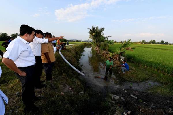 Bekalan Air Bendang Di Seberang Perai Makin Kurang