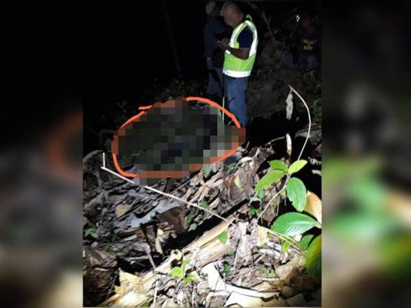 Mangsa hilang ditemui meninggal dunia dalam kebun di Kampung Bukit Sebelah, Weng, Baling, malam tadi.