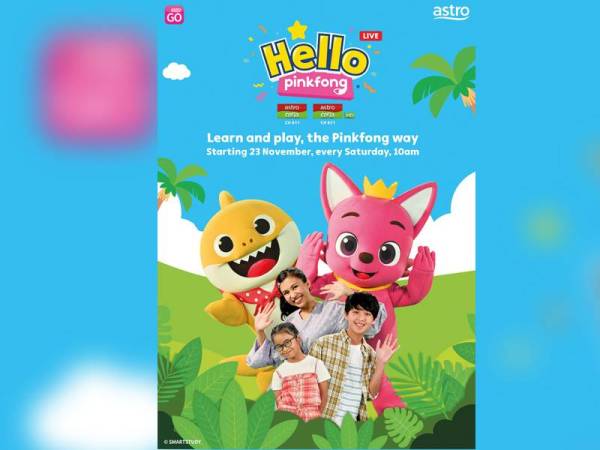 Program yang mendapat sambutan hangat di Astro Ceria, Helo Pinkfong.