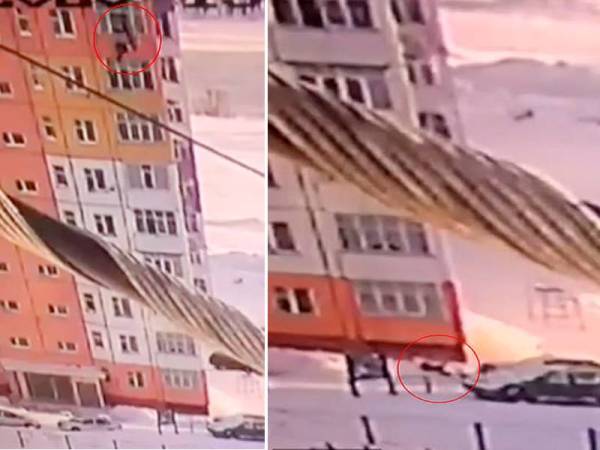 Mangsa bangun dan berjalan selepas terjatuh dari ketinggian lebih 27 meter.