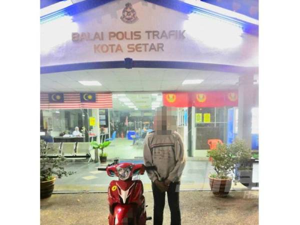 Seorang remaja berusia 16 tahun ditahan kerana melakukan aksi ‘willy’ semasa menunggang motosikal di sekitar Jalan Perumahan Awam Bukit Pinang semalam.