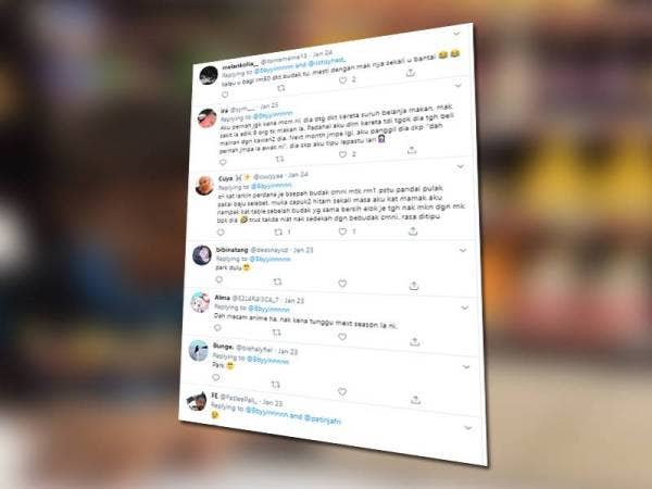 Rata-rata netizen berkongsi pengalaman hampir sama ditipu oleh kanak-kanak.