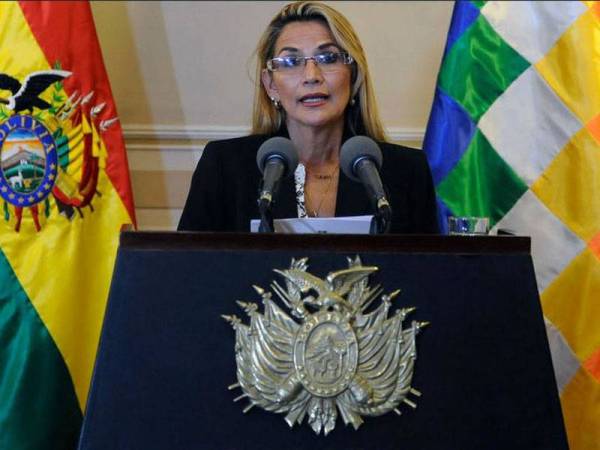 Jeanine Anez -Foto AFP