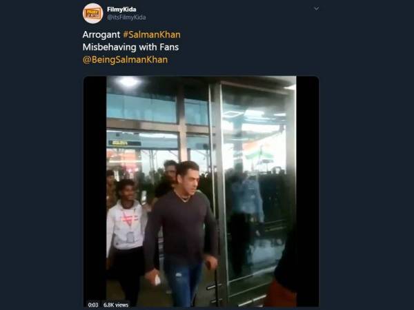 Video berdurasi tujuh saat dimuat naik di Twitter FilmyKida sehingga kini ditonton lebih 6,000 tontonan.