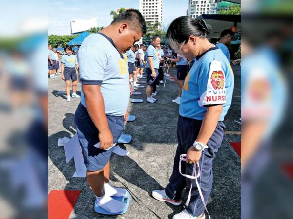 polis Filipina, program menurunkan berat badan