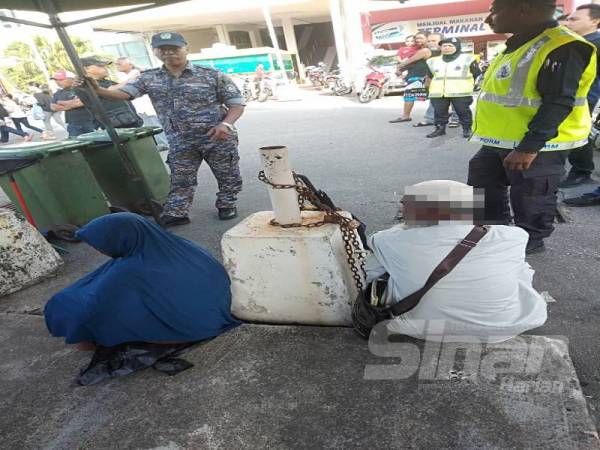 Penguatkuasa menyoal siasat pengemis dalam operasi itu.