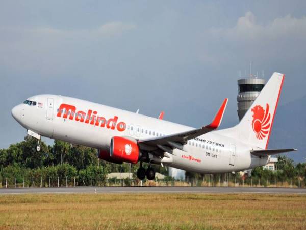 Malindo Air mengumumkan penggantungan sementara dua lagi penerbangan antarabangsa antara Malaysia dan China berikutan penularan wabak koronavirus. - Foto 123RF