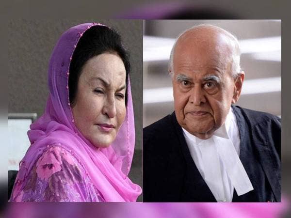 Rosmah (kiri) dan Gopal Sri Ram