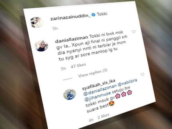 Antara reaksi netizen mencadangkan agar To’ki diberi peluang beraksi di pentas Gegar Vaganza (GV).