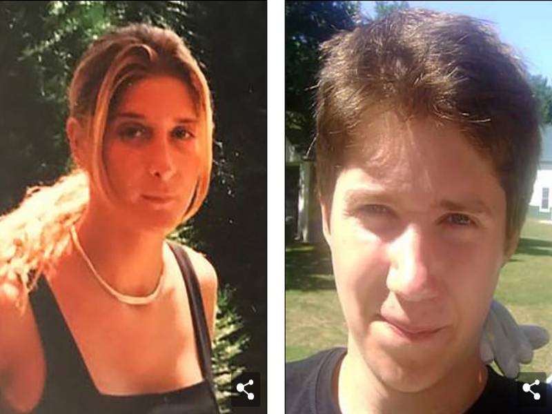 Wajah pasangan tersebut sebelum pembedahan