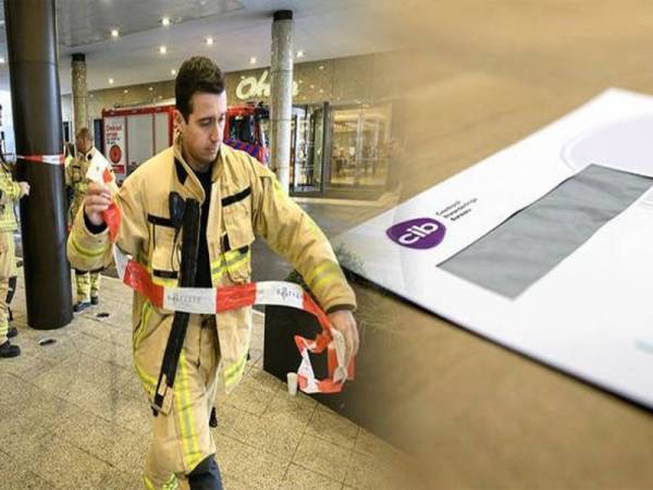 Bom surat meletup di pejabat pos di Amsterdam. - Getty Image 