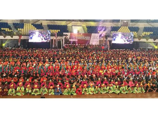 Seramai 2,020 peserta menyertai Himpunan Pendikir Muda 2020 yang mencatat rekod baharu dalam Malaysia Book of Record hari ini.