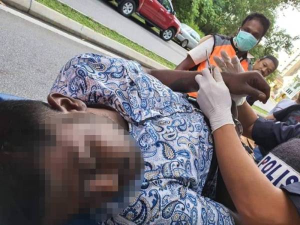 Gambar suspek tular di laman sosial sejak pagi tadi.