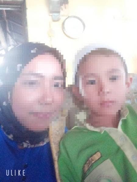 Kanak-kanak yang ditemui selamat