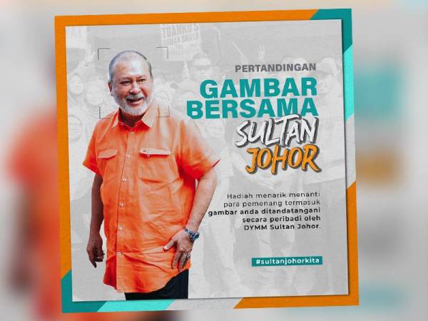 Foto Facebook Sultan Ibrahim Sultan Iskandar.