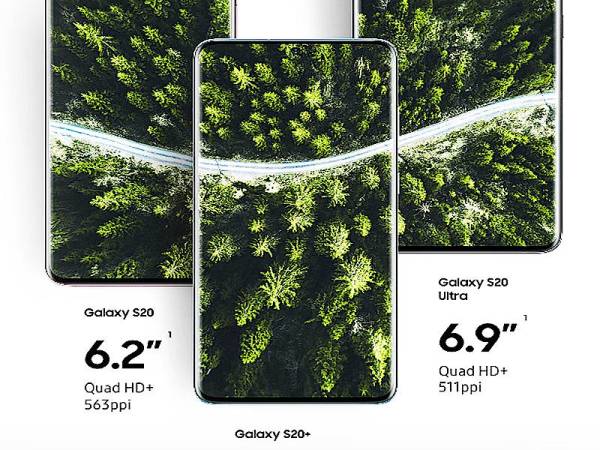 TIGA varian baharu Samsung untuk peminat seluruh dunia.