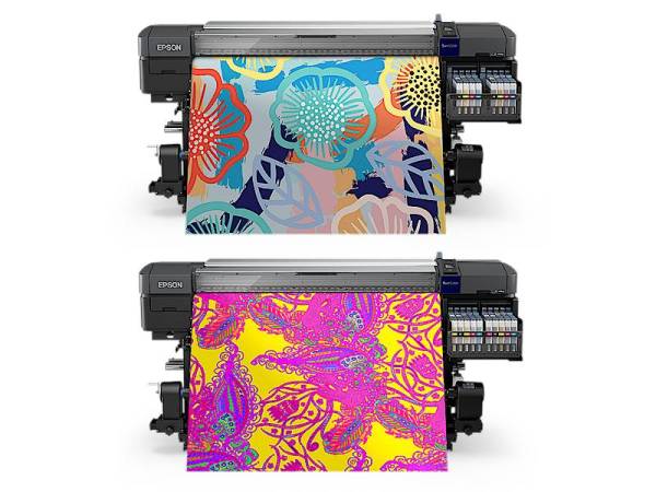 MODEL pencetak tekstil digital SureColor SC-F9430 dan SC-F9430H menyediakan signatur warna pilihan.