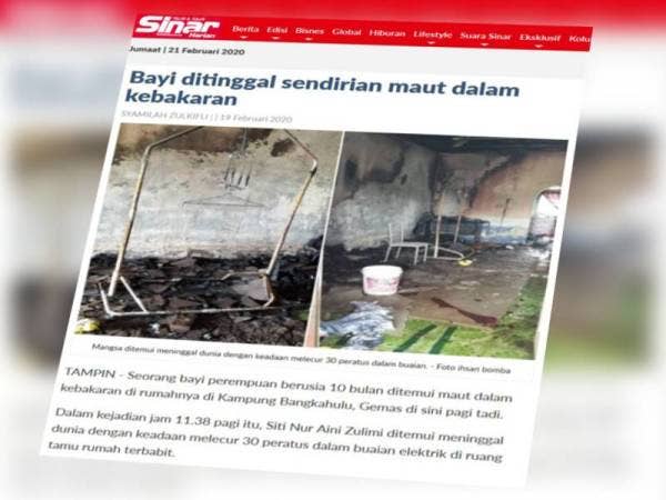 Laporan Sinar Harian 