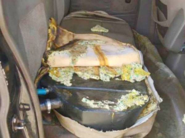 Serbuan di salah sebuah stesen minyak di Rantau Panjang, PGA telah merampas 230 liter diesel yang cuba diseludup menggunakan tangki tambahan.