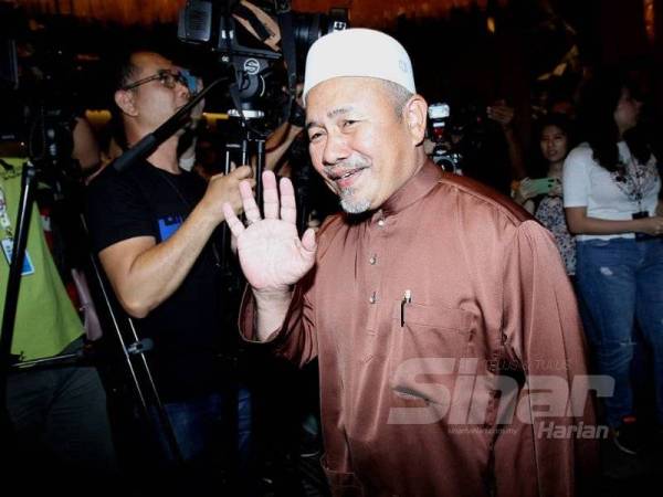 Tuan Ibrahim Tuan Man turut sama mengikuti mesyuarat berkenaan