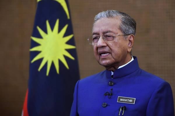 Dr Mahathir. -Foto BERNAMA