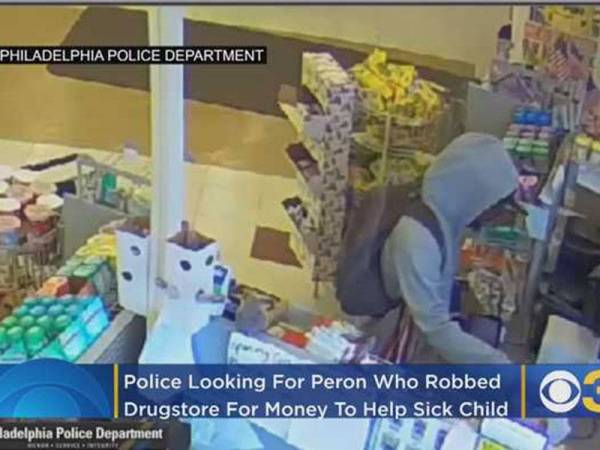 Seorang perompak mendakwa terpaksa berbuat demikian kerana anaknya sakit.