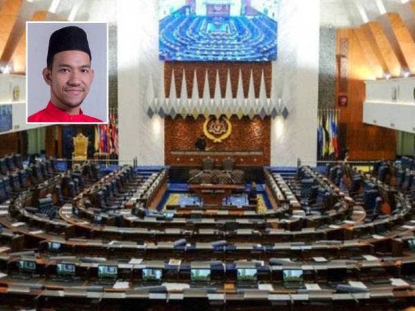Dewan Rakyat. Gambar kecil: Muzzammil