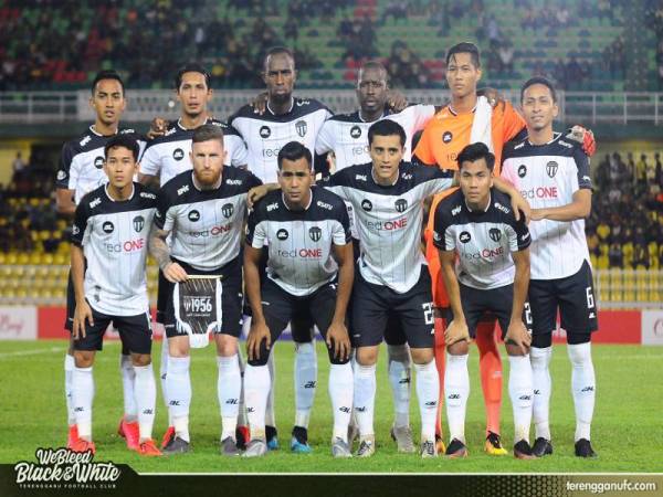 Nafuzi dijangka mengekalkan kesebelasan utama TFC ketika berdepan Kedah bagi pertemuan menentang Selangor di Stadium Sultan Mizan Zainal Abidin malam esok kecuali Rahadiazli. - Foto Facebook Terengganu Football Club.