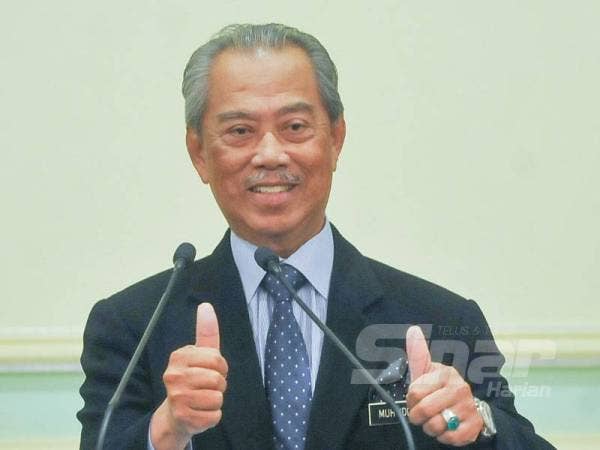 Perdana Menteri, Tan Sri Muhyiddin Yassin. - Foto Sinar Harian/Rosli Talib